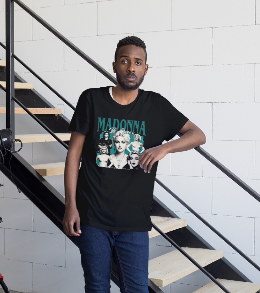 Madonna The Queen Iconic 90s Music Legend T-Shirt