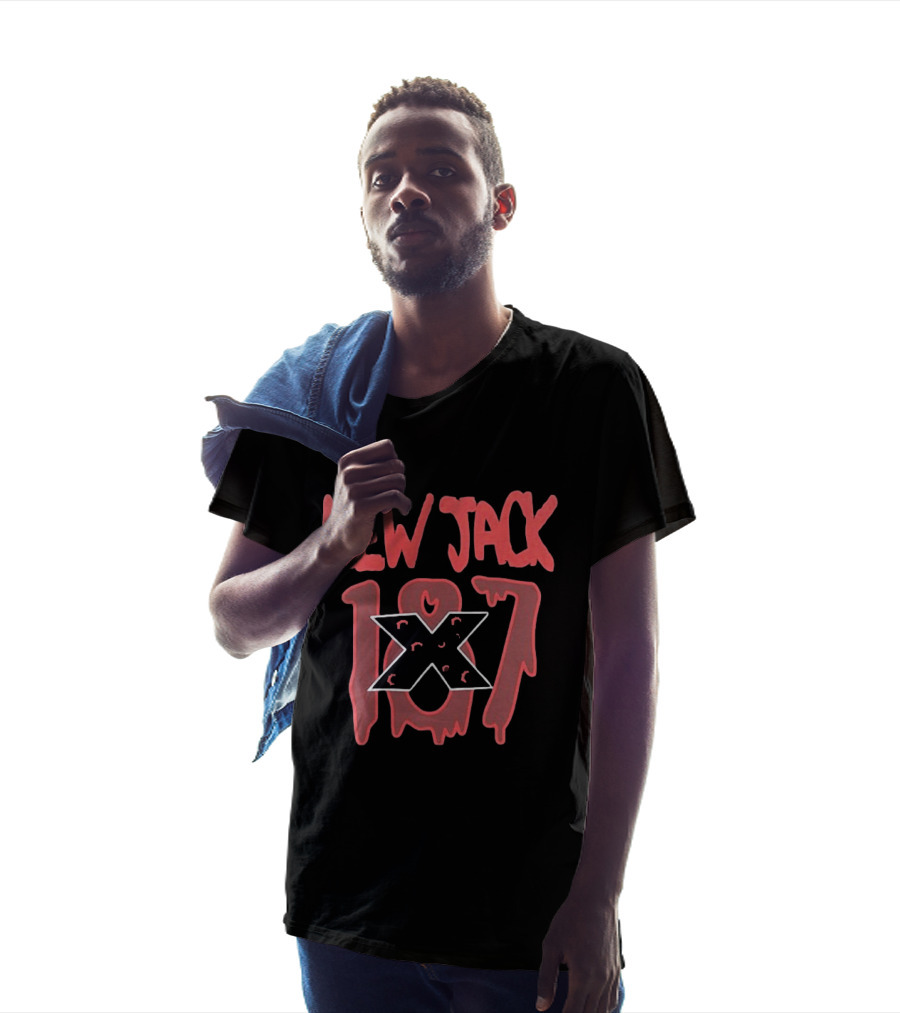 New Jack 187 X Graphic Red Drip T-Shirt