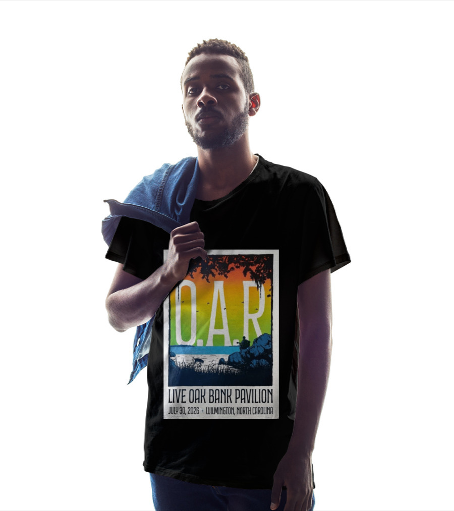 O.A.R. Live Oak Bank Pavilion July 30 2026 Wilmington North Carolina T-Shirt