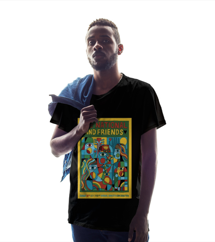The National And Friends San Sebastián Concert October 18 Kursaal Donostia T-Shirt