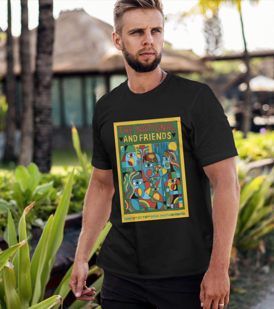 The National And Friends San Sebastián Concert October 18 Kursaal Donostia T-Shirt
