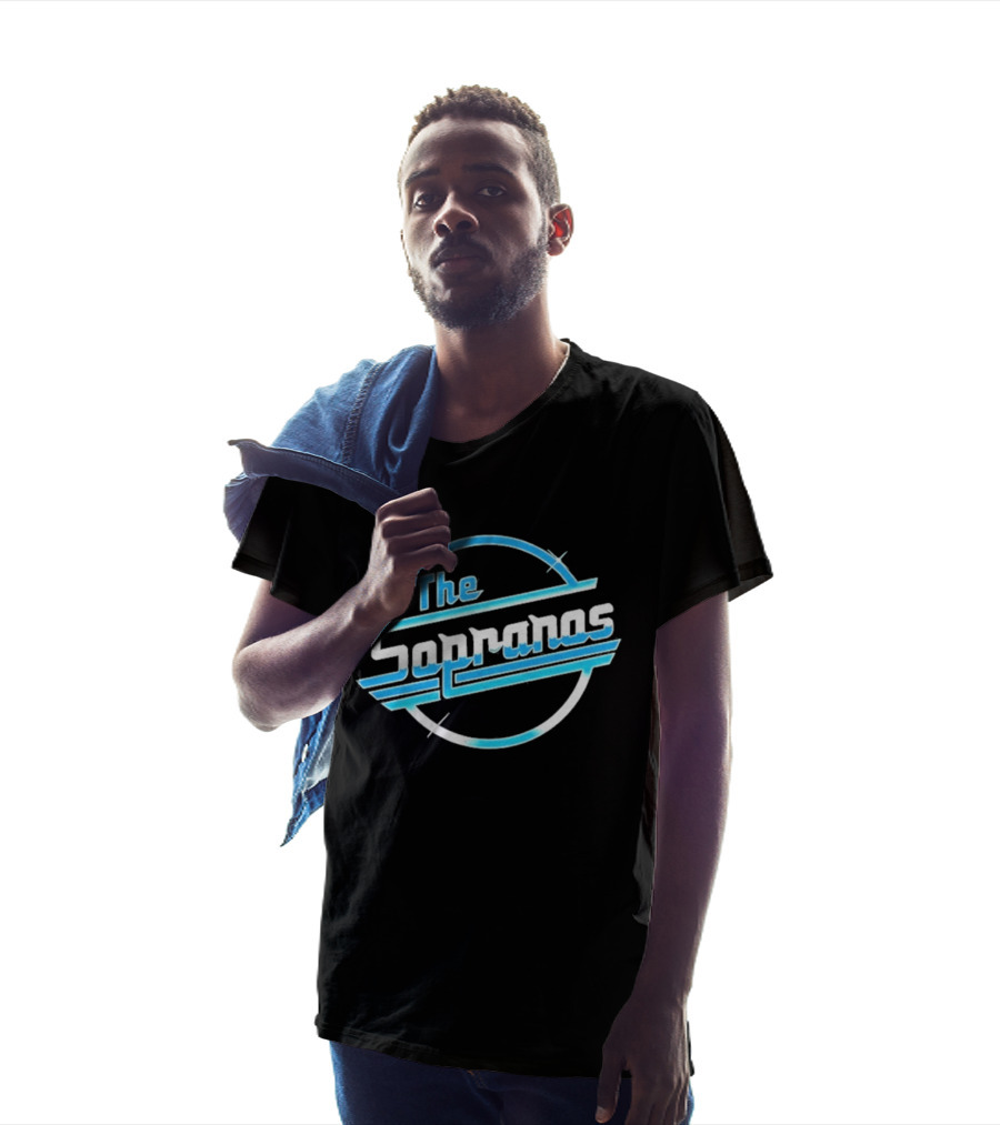 The Sopranos 2026 Retro Futuristic Neon T-Shirt