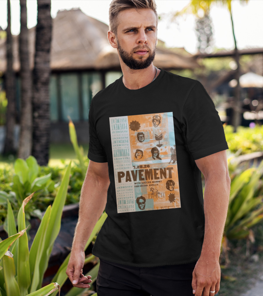 Pavement With Soccer Mommy Ryman Auditorium Nashville July 28 2026 T-Shirt