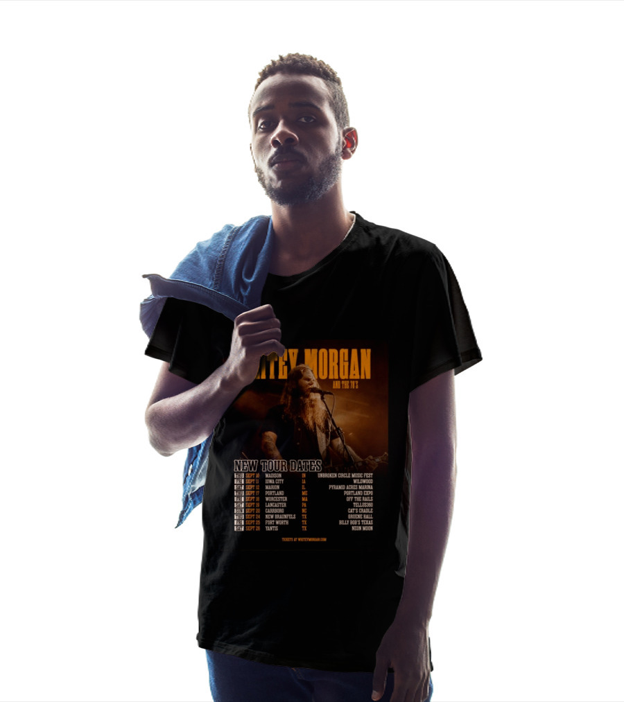 Whitey Morgan And The 78's New Tour Dates 2026 Concert Schedule T-Shirt
