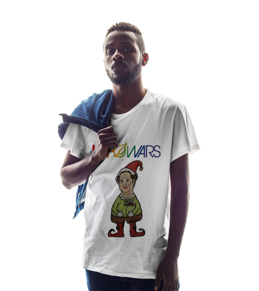 Infowars Elf Christmas Holiday Alex Jones Festive T-Shirt