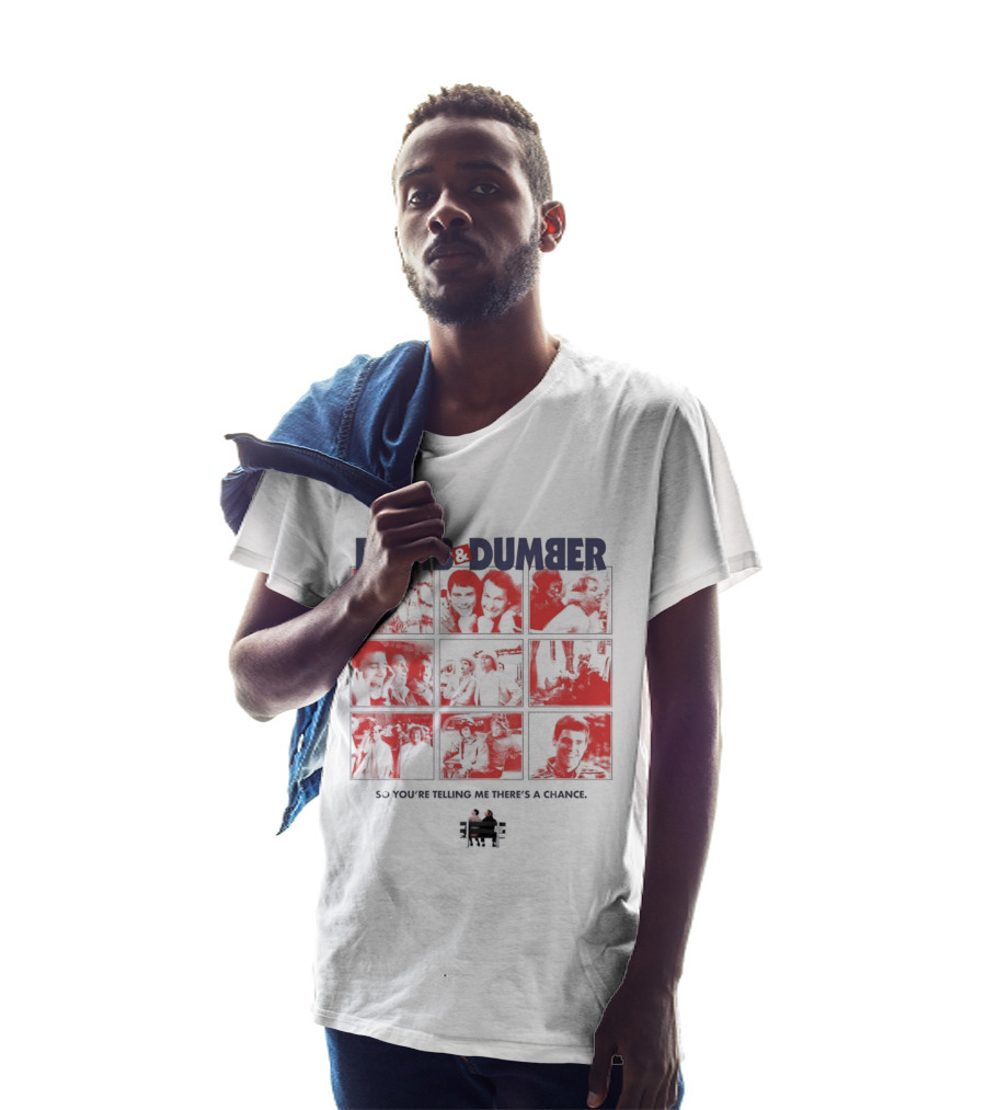 Dumb And Dumber So You're Telling Me There's A Chance Collage T-Shirt