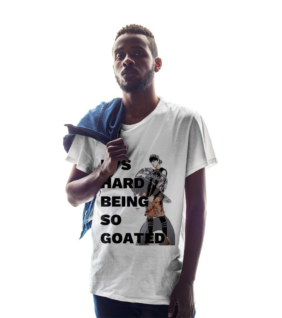 It's Hard Being So Goated Meme Fashion Icon Aesthetic T-Shirt