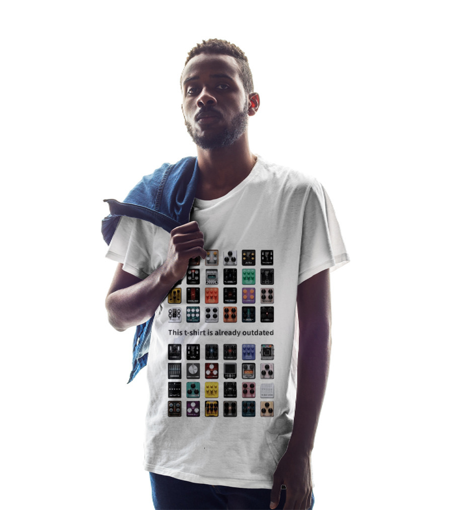 This Is Already Outdated Guitar Pedal Collection Effects T-Shirt