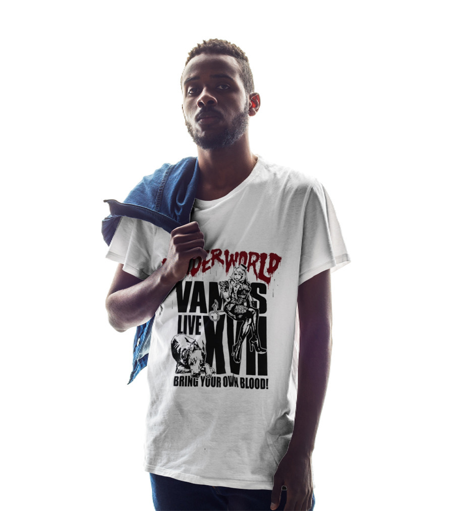Underworld Vamps Live XVII Bring Your Own Blood Dripping Horror Aesthetic T-Shirt