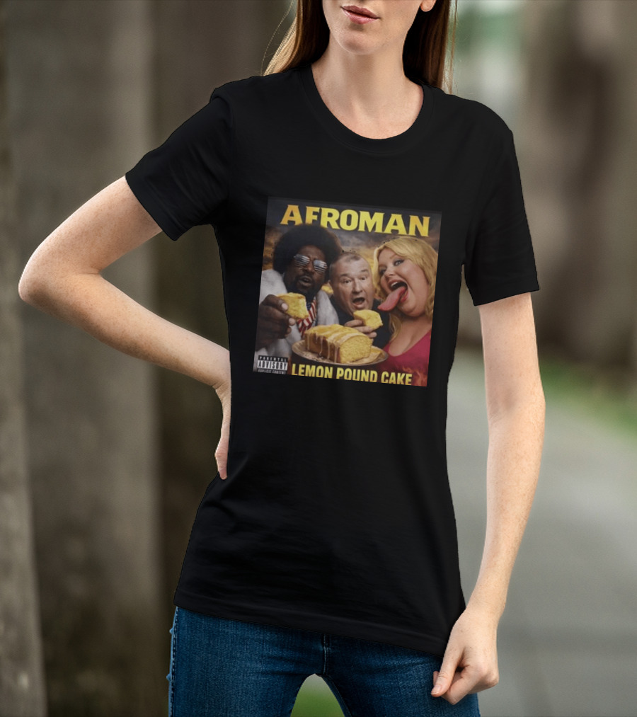 Afroman Lemon Pound Cake Featuring Iconic Cover T-Shirt