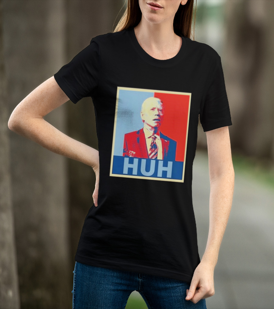 Huh Joe Biden Red Blue T-Shirt