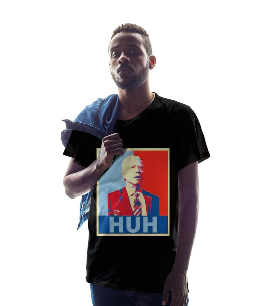 Huh Joe Biden Red Blue T-Shirt