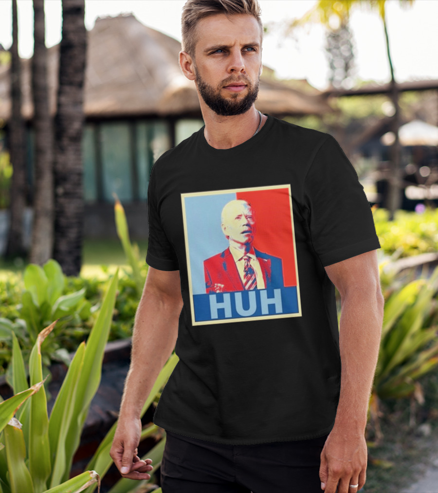 Huh Joe Biden Red Blue T-Shirt