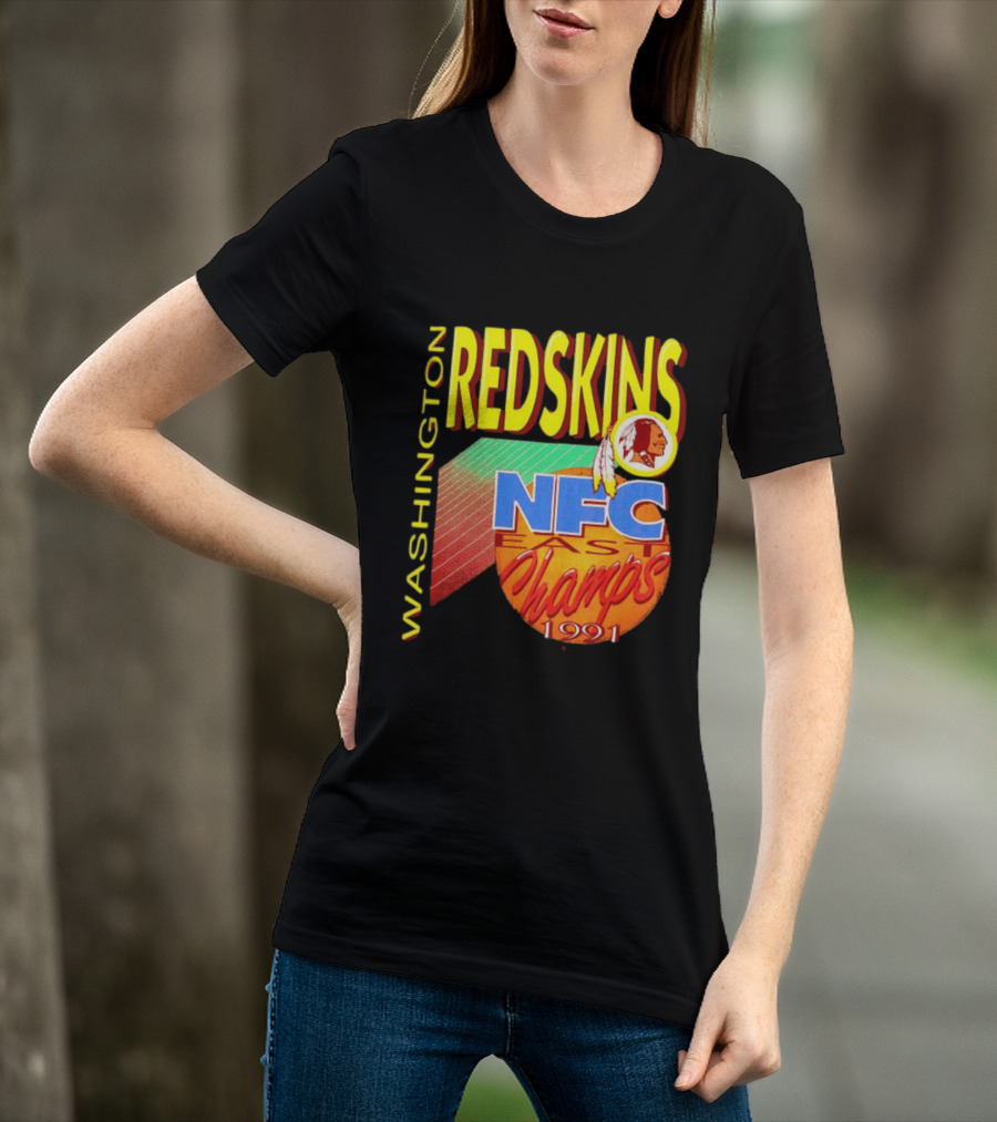 Washington Redskins NFC East Champs 1991 T-Shirt