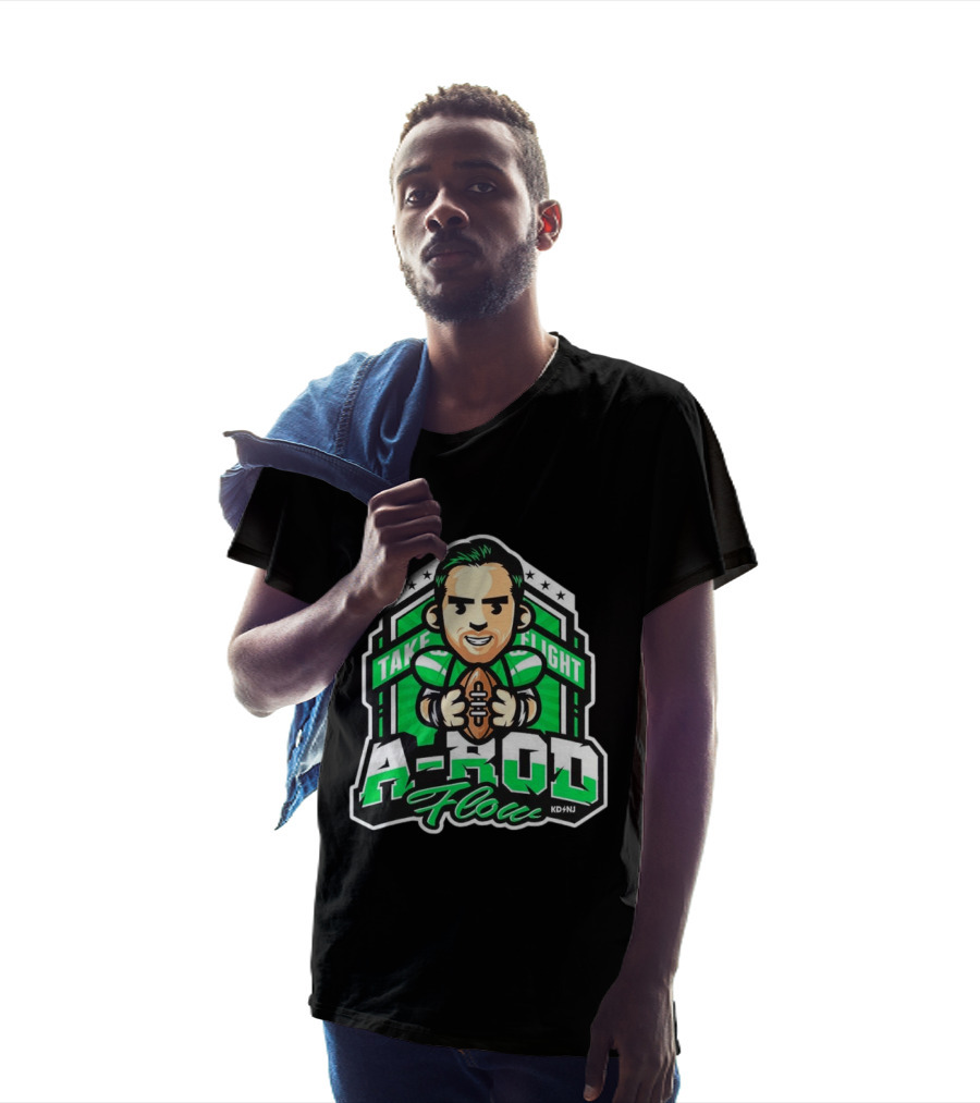 New York Jets Aaron Rodgers Take Flight A Rod Flow T-Shirt