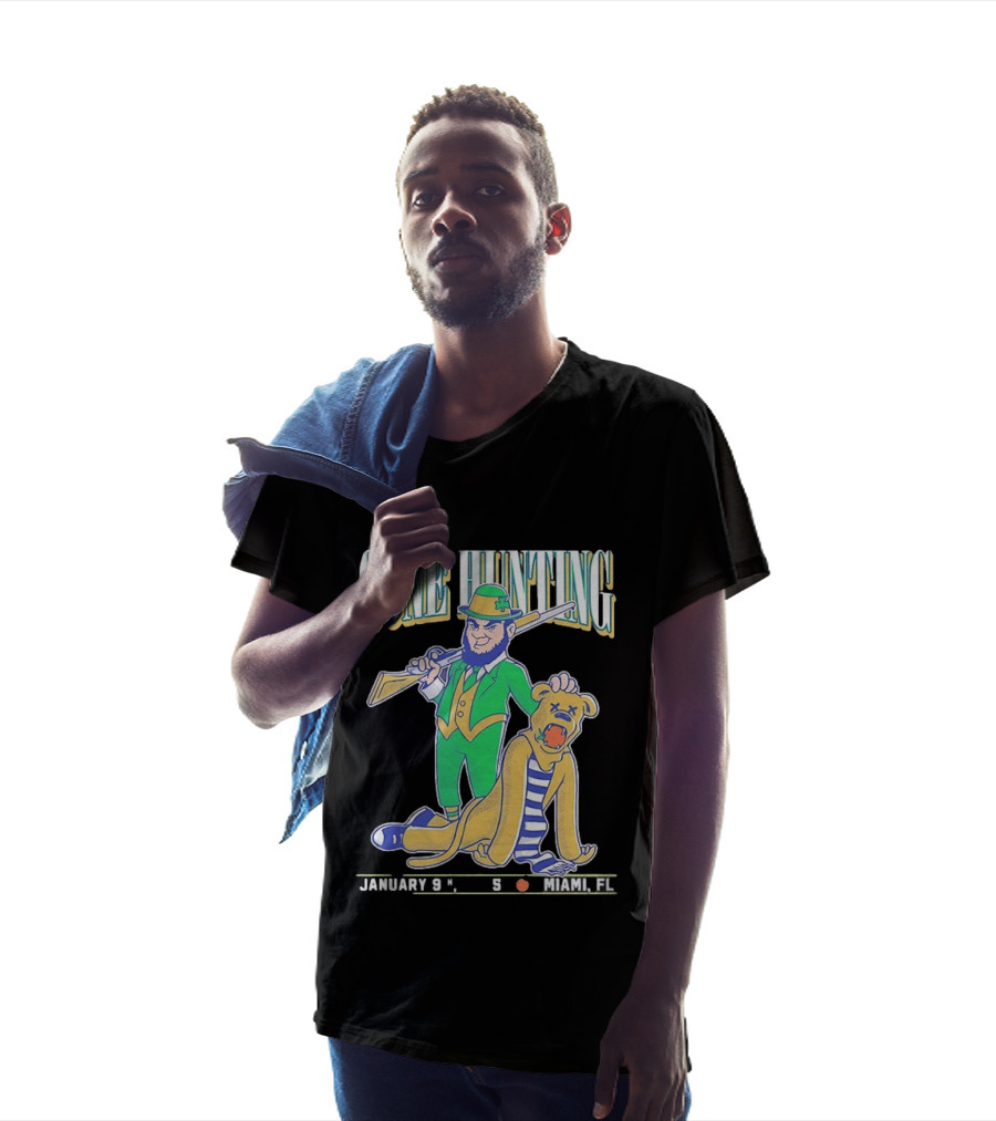 Notre Dame Fighting Irish Gone Hunting January 9 Miami FL T-Shirt