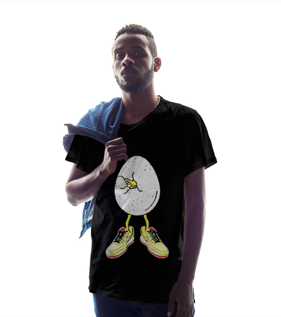 Oregon Football Fit For Flight Go Ducks Egg Cracked Sneakers Retro Nike T-Shirt