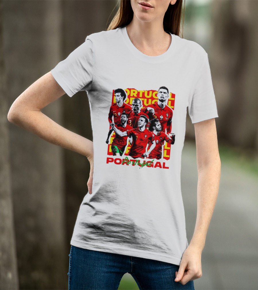 Portugal National Football Team Cristiano Ronaldo Fans T-Shirt