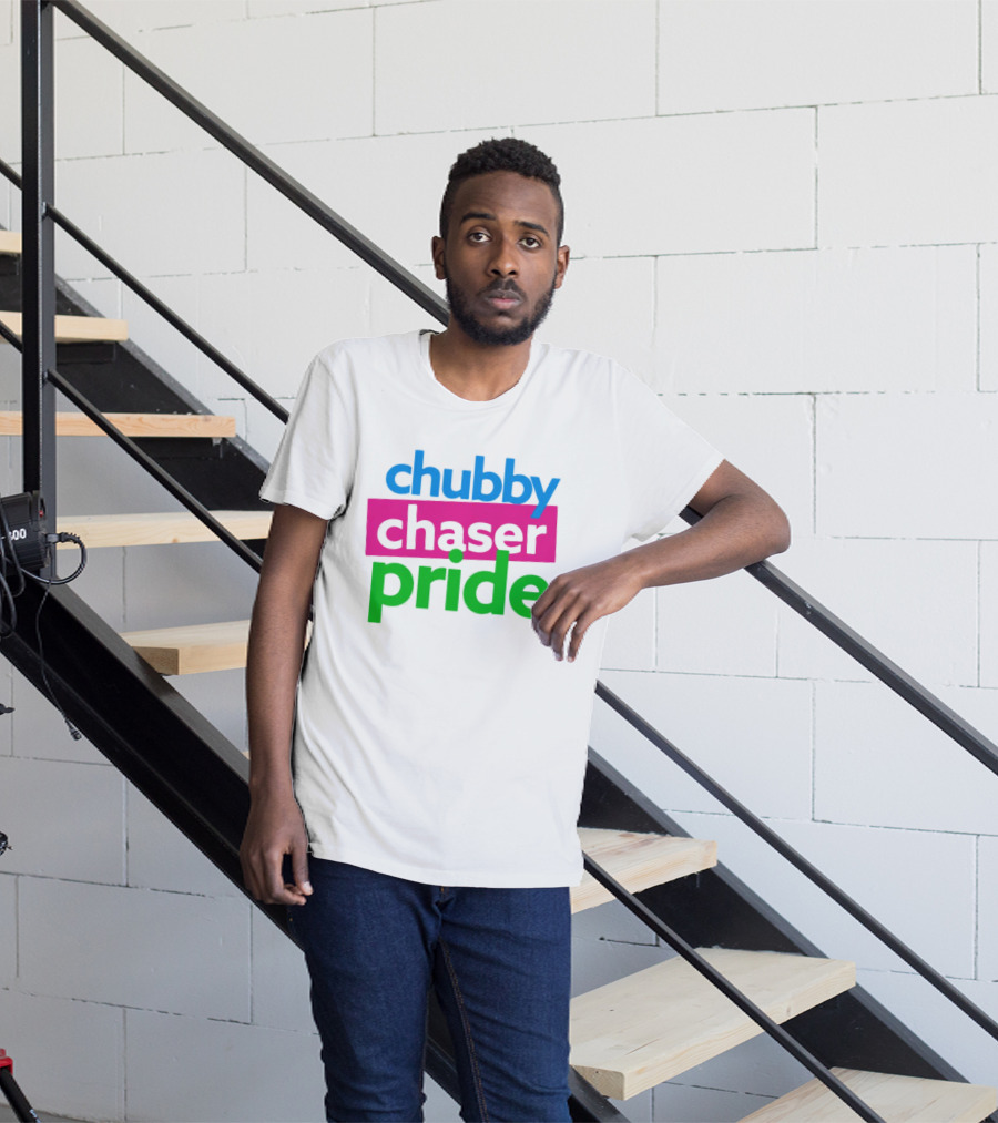 Chubby Chaser Pride Colorful T-Shirt
