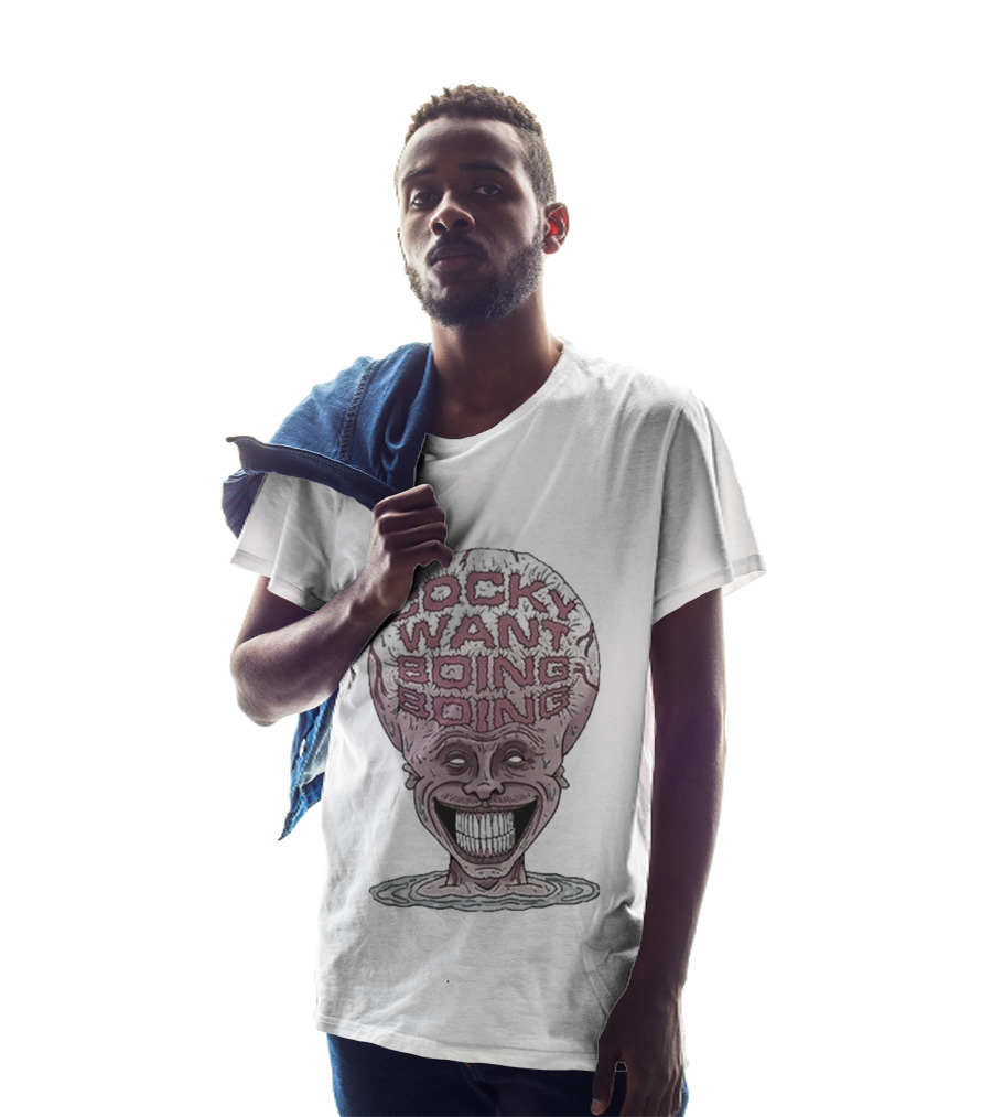 Cocky Want Boing Boing Meme Brain T-Shirt