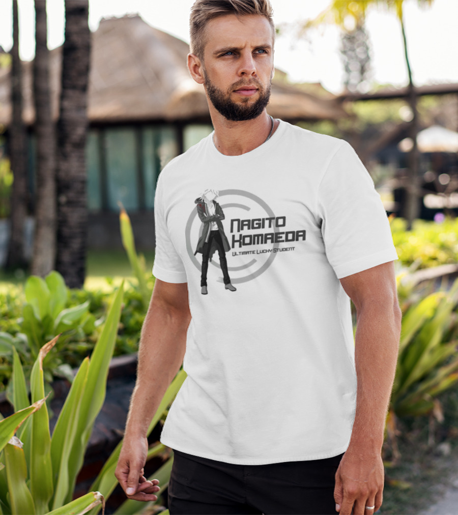 Nagito Komaeda Minimalist Style Danganronpa T-Shirt