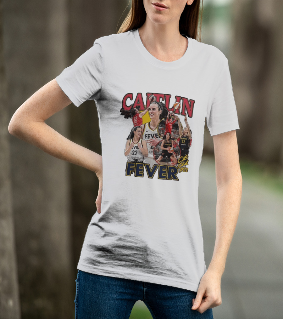 Caitlin Clark 22 Indiana Fever WNBPA T-Shirt
