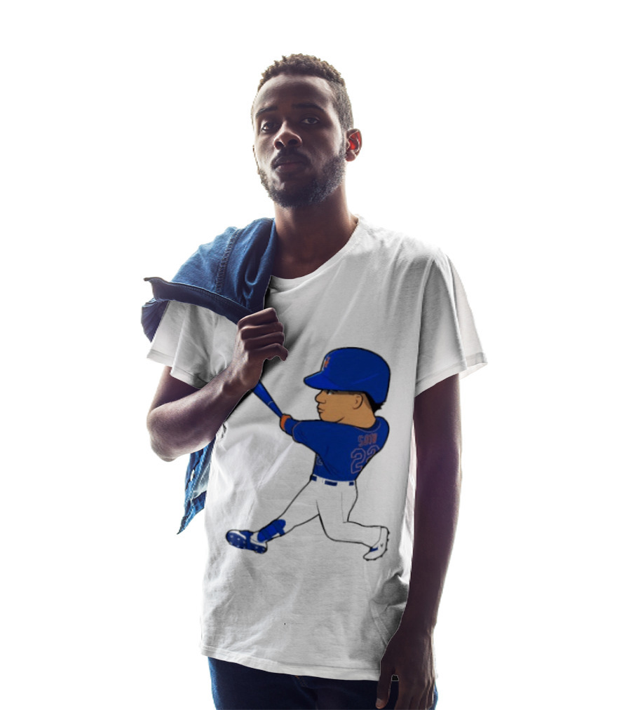 Juan Soto 22 Mets Baseball Swing LGM T-Shirt