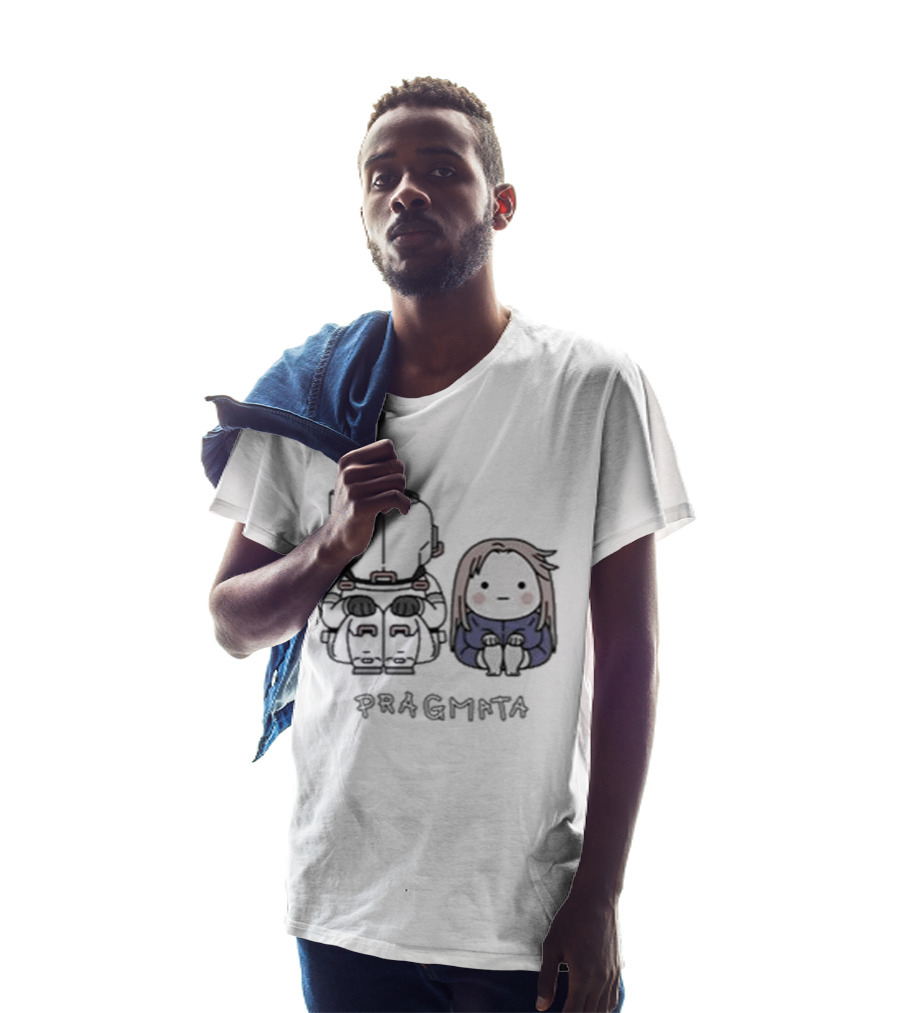 Pragmata Hugh Diana Sitting Together T-Shirt