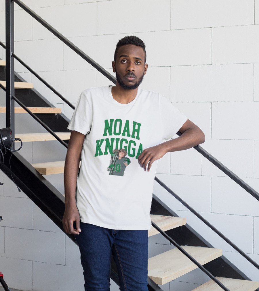 Noah Knigga Eastern Michigan Eagles Football Player T-Shirt