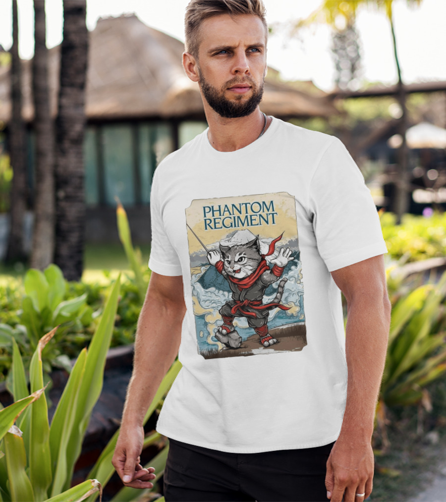 Original Phantom Regiment Conductor Cat Ninja T-Shirt