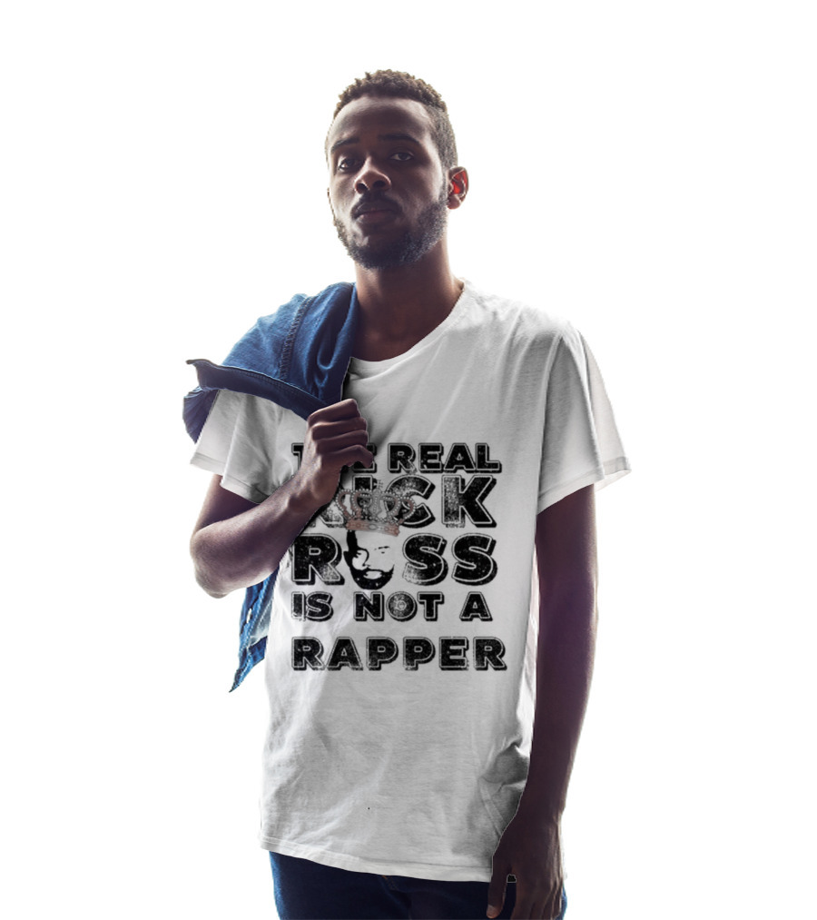 The Real Rick Ross Crown Portrait Is Not A Rapper T-Shirt