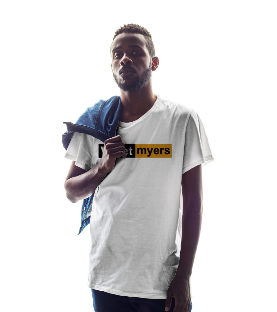 Violet Myers Black And Orange T-Shirt