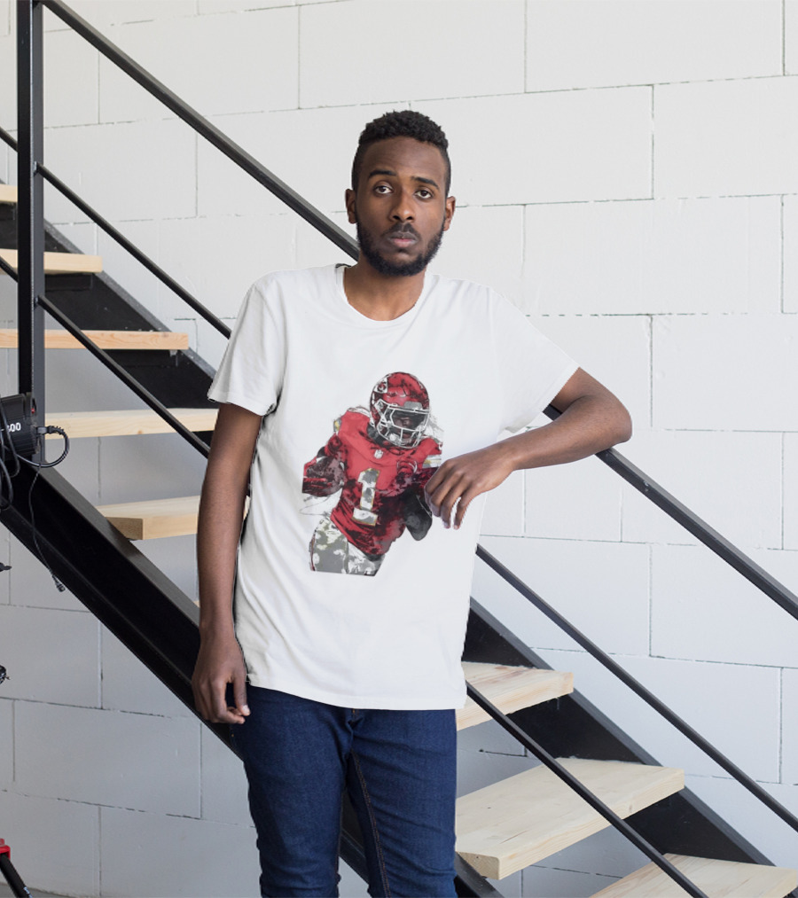 Kansas City Chiefs Xavier Worthy Football Player Number One T-Shirt