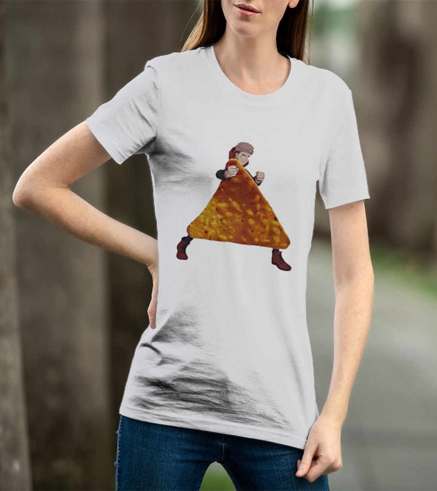 Yuji Itadori Dorito Jujutsu Kaisen Anime T-Shirt