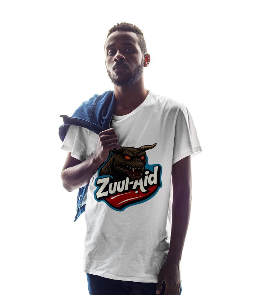 Zuul Aid Ghostbusters Demon Red Eyes Monster T-Shirt