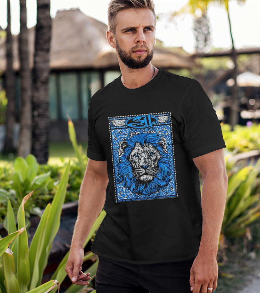 311 Live At Pine Knob Music Theatre July 30 2026 Lion Artwork Clarkson Michigan T-Shirt