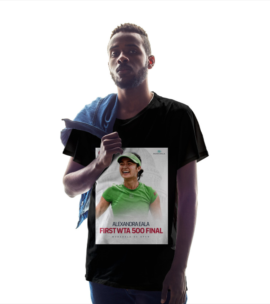 Alexandra Eala First WTA 500 Final Mubadala DC Open Capitol Building T-Shirt