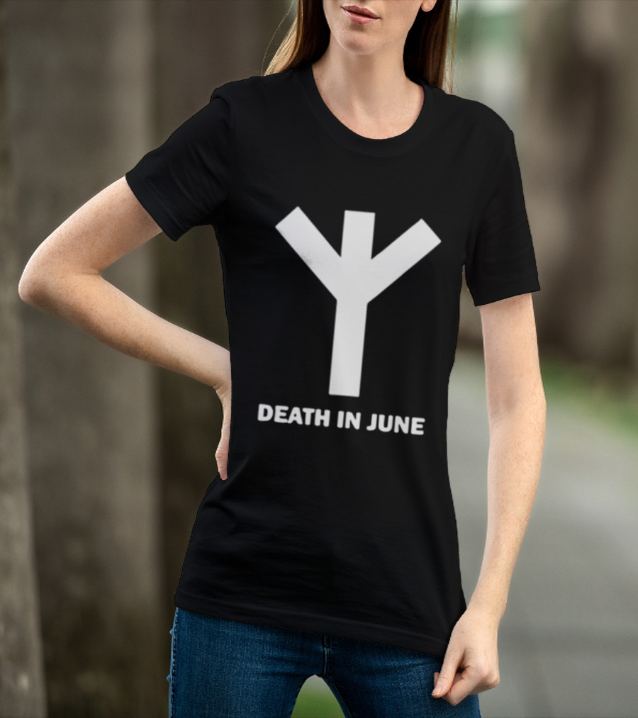 Death In June Neofolk Symbol Douglas Pearce T-Shirt