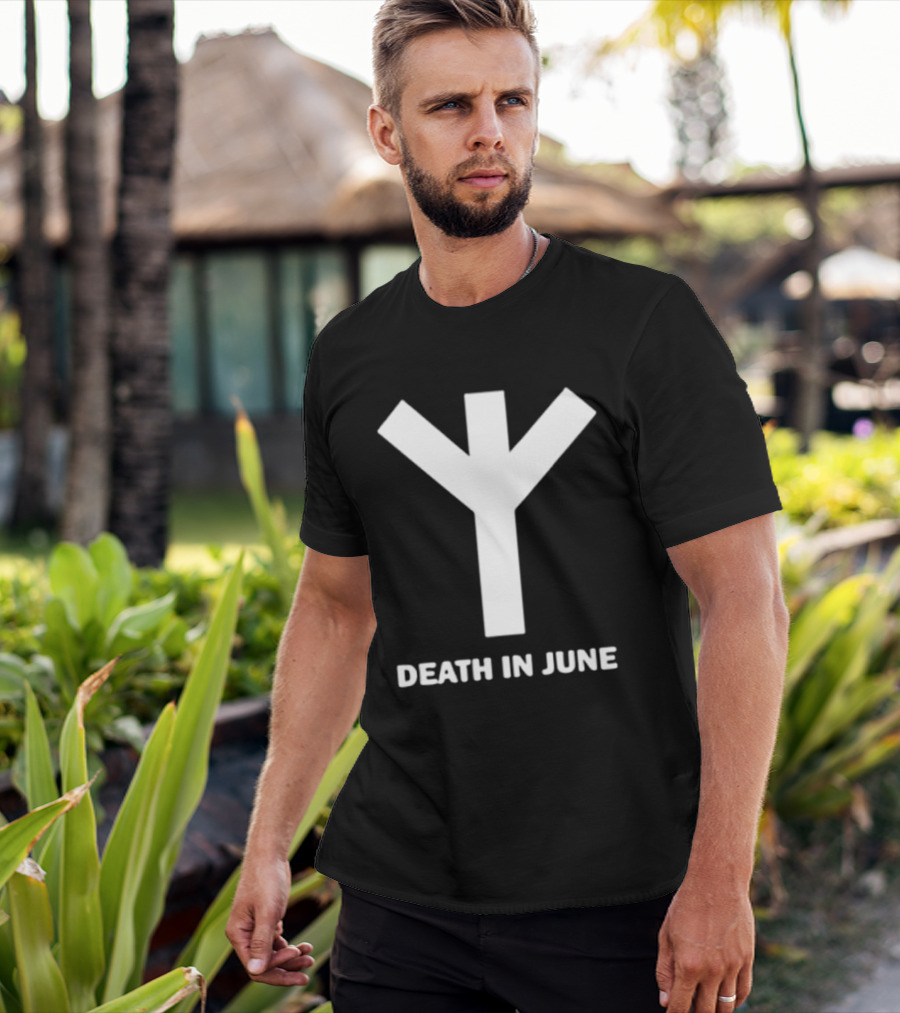 Death In June Neofolk Symbol Douglas Pearce T-Shirt