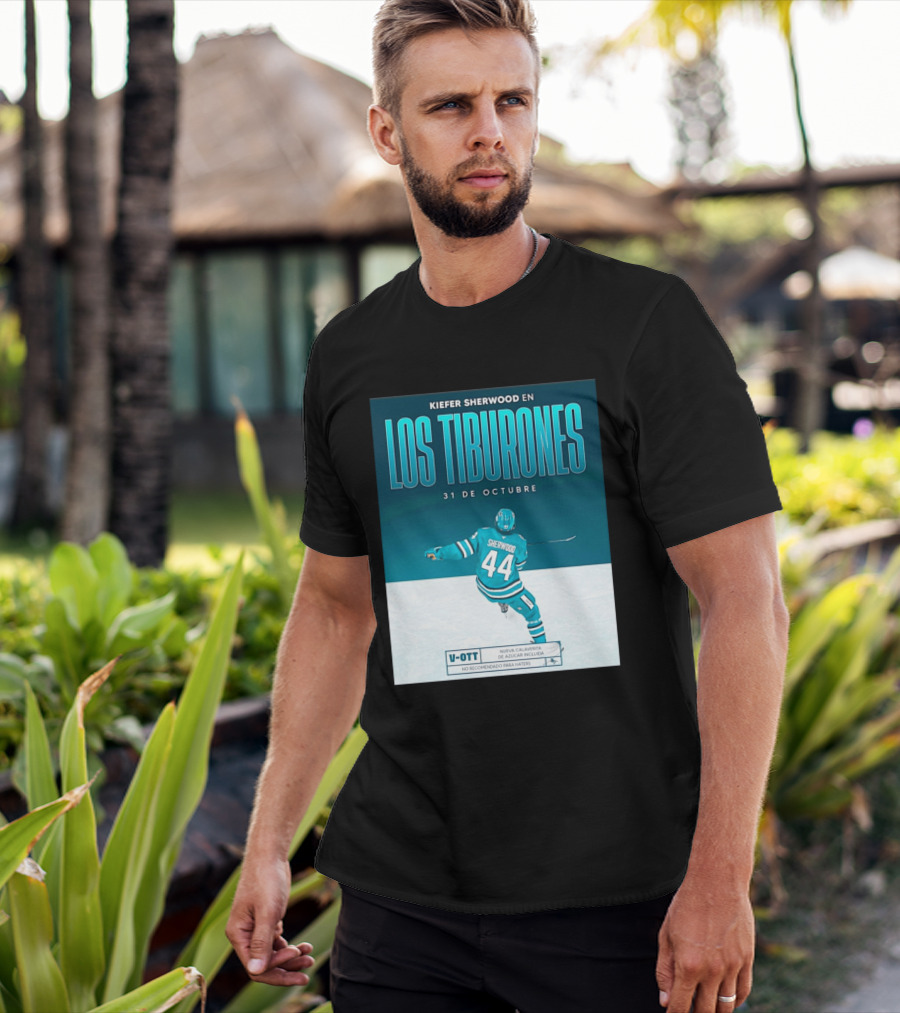 Kiefer Sherwood En Los Tiburones 31 De Octubre V OTT Nueva Calaverita De Azúcar Incluida T-Shirt