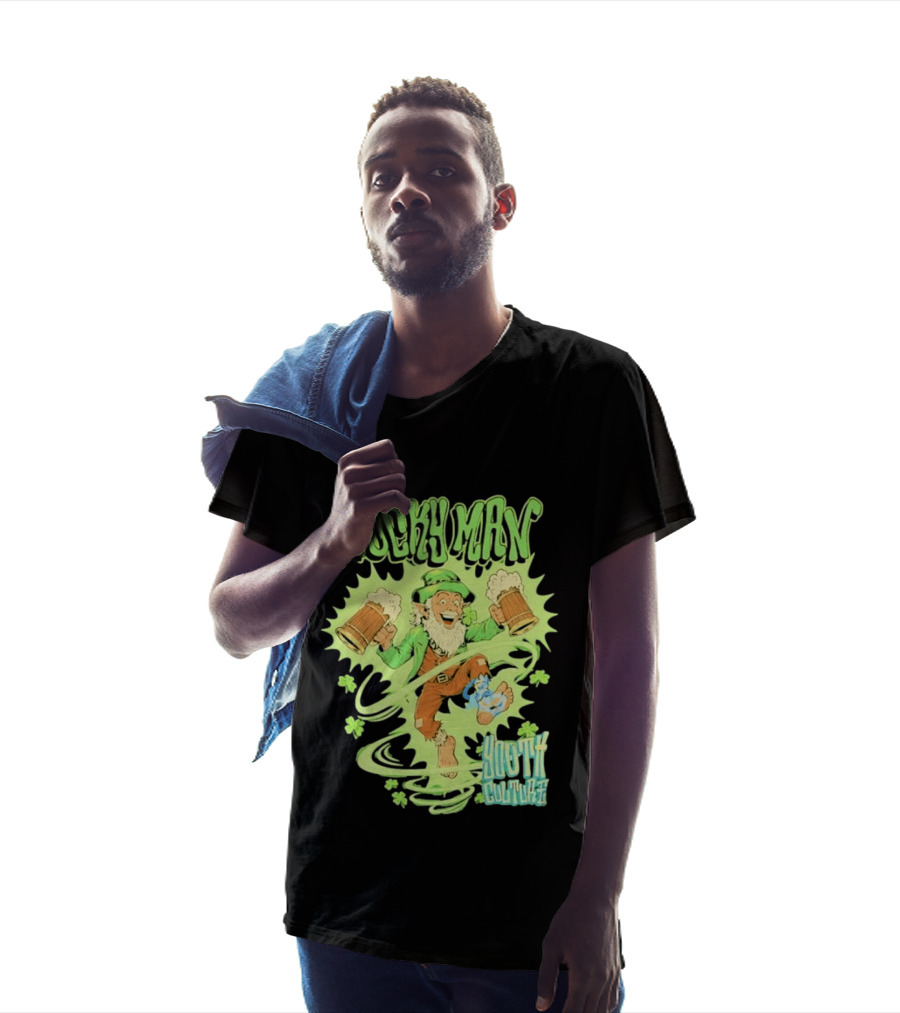 Lucky Man Leprechaun Youth Culture More Than Movement St Patricks Day T-Shirt