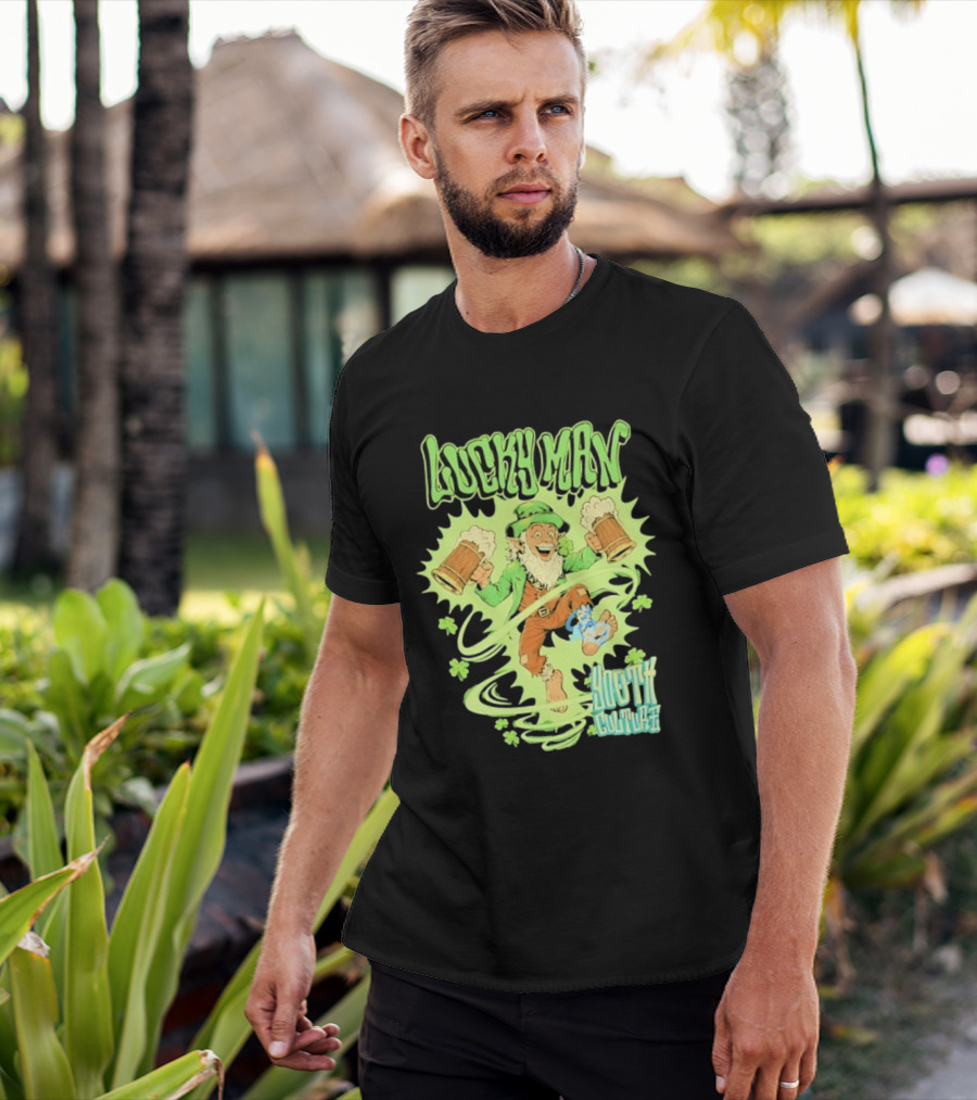 Lucky Man Leprechaun Youth Culture More Than Movement St Patricks Day T-Shirt