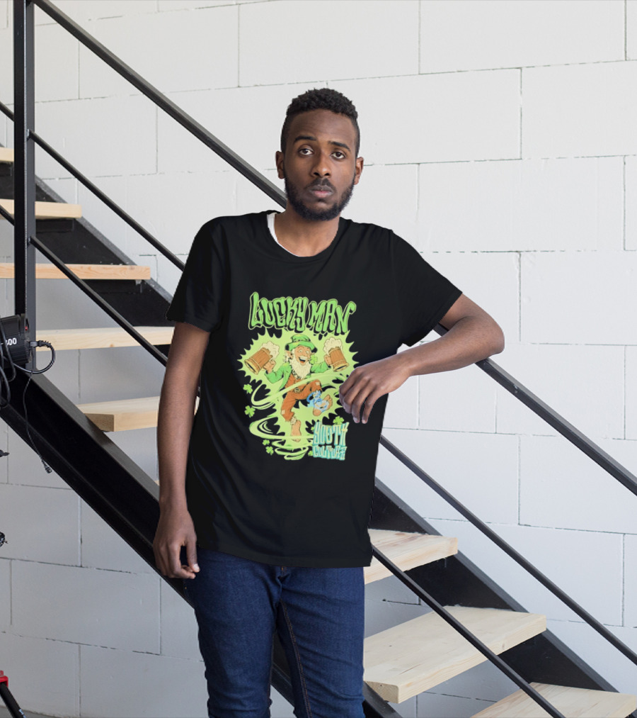 Lucky Man Leprechaun Youth Culture More Than Movement St Patricks Day T-Shirt