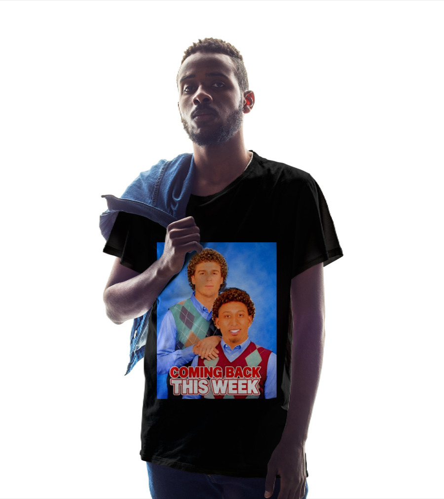 Edwin Diaz Kíke Hernandez Step Brothers Coming Back This Week T-Shirt