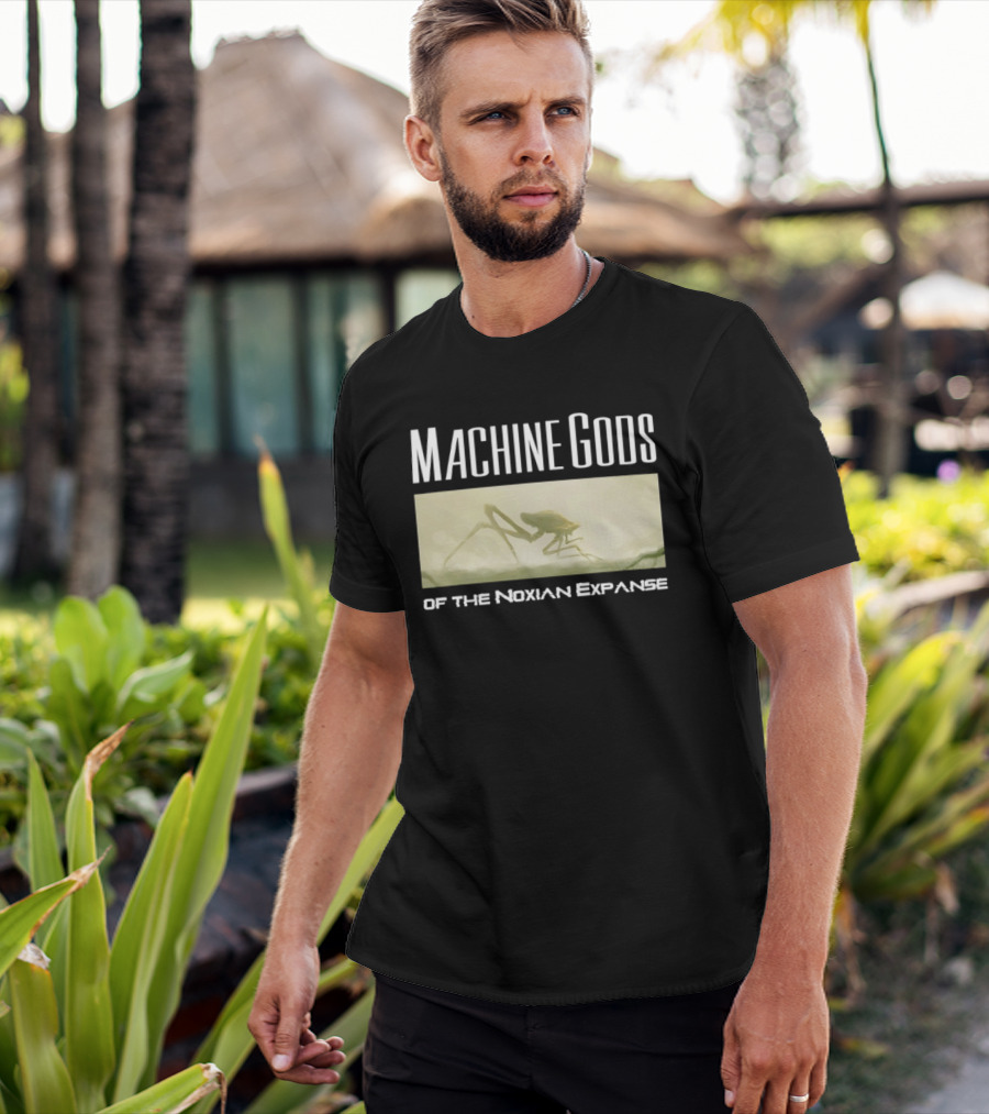 Machine Gods Noxian Expanse Sci Fi Creature T-Shirt