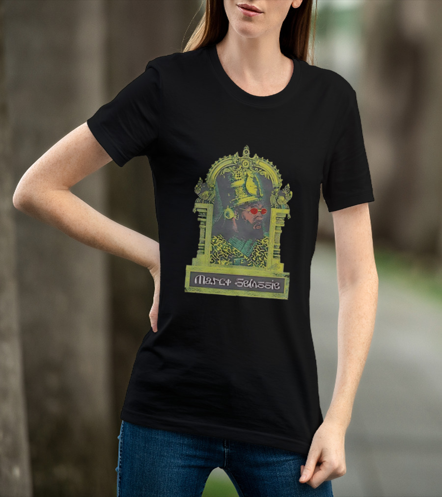 Marcf Selassie Bootleg Rap Ornate T-Shirt