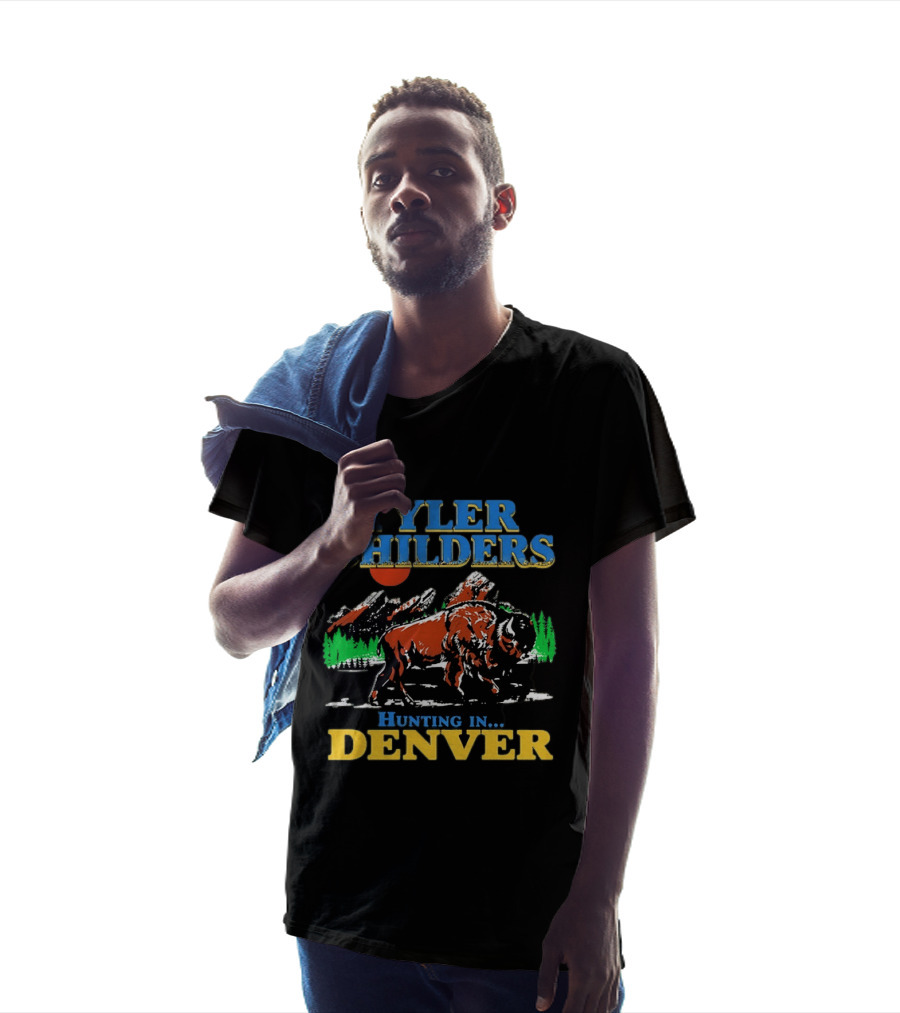 Tyler Childers Hunting In Denver Country Music Buffalo Mountains T-Shirt