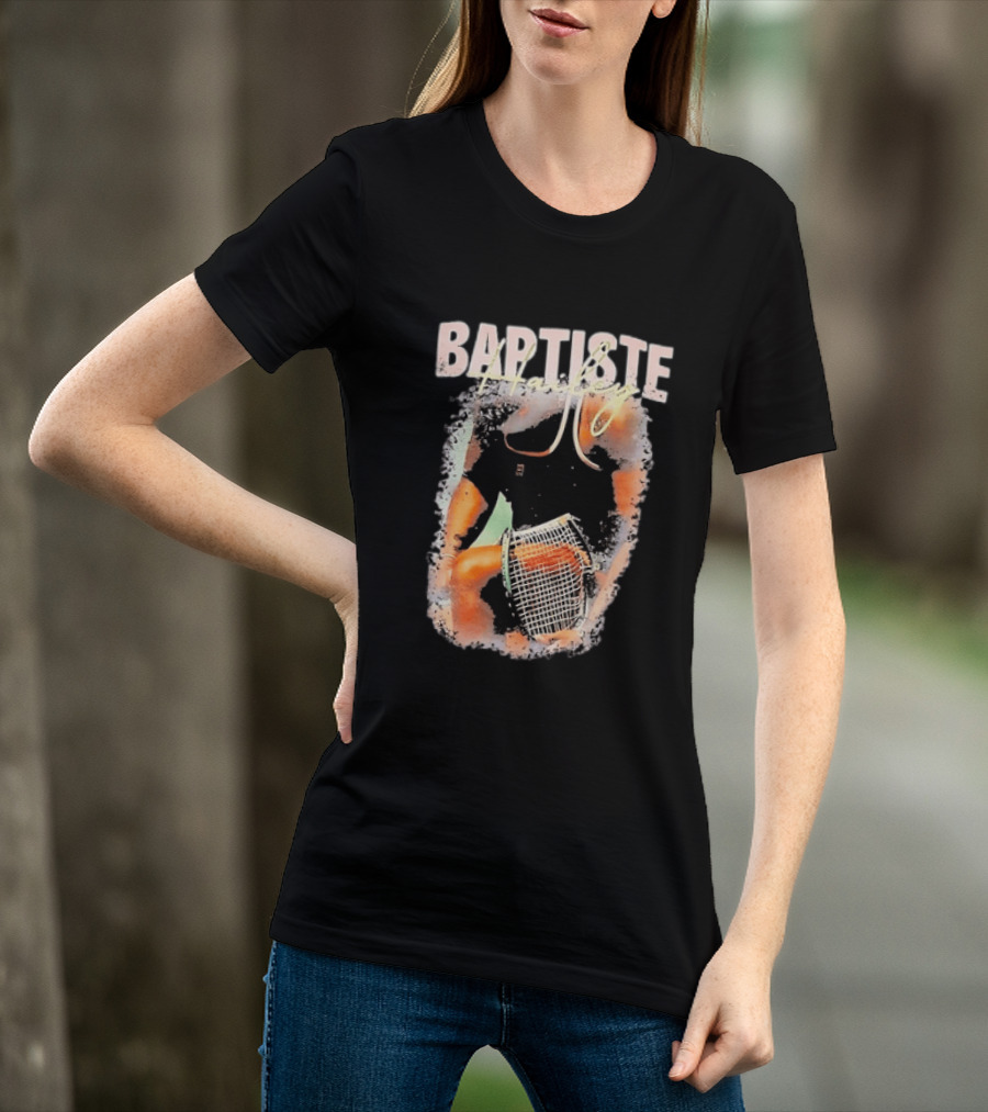 Baptiste Hailey Tennis Player With Racket T-Shirt