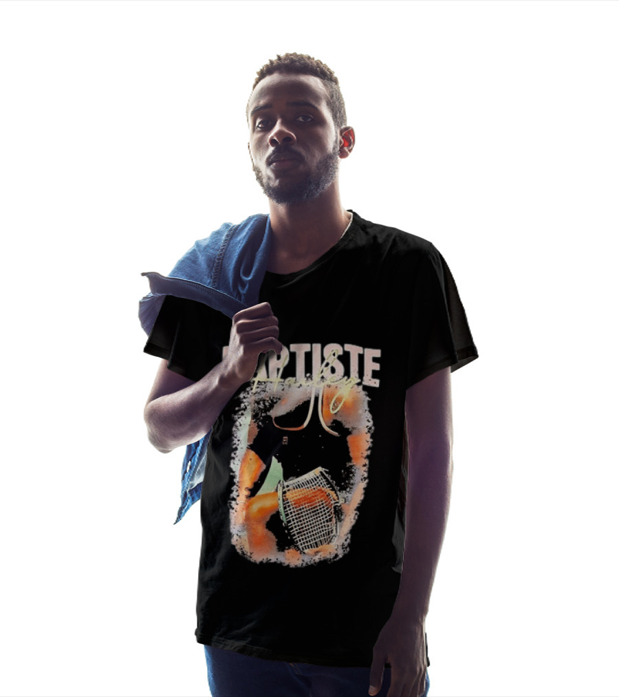 Baptiste Hailey Tennis Player With Racket T-Shirt