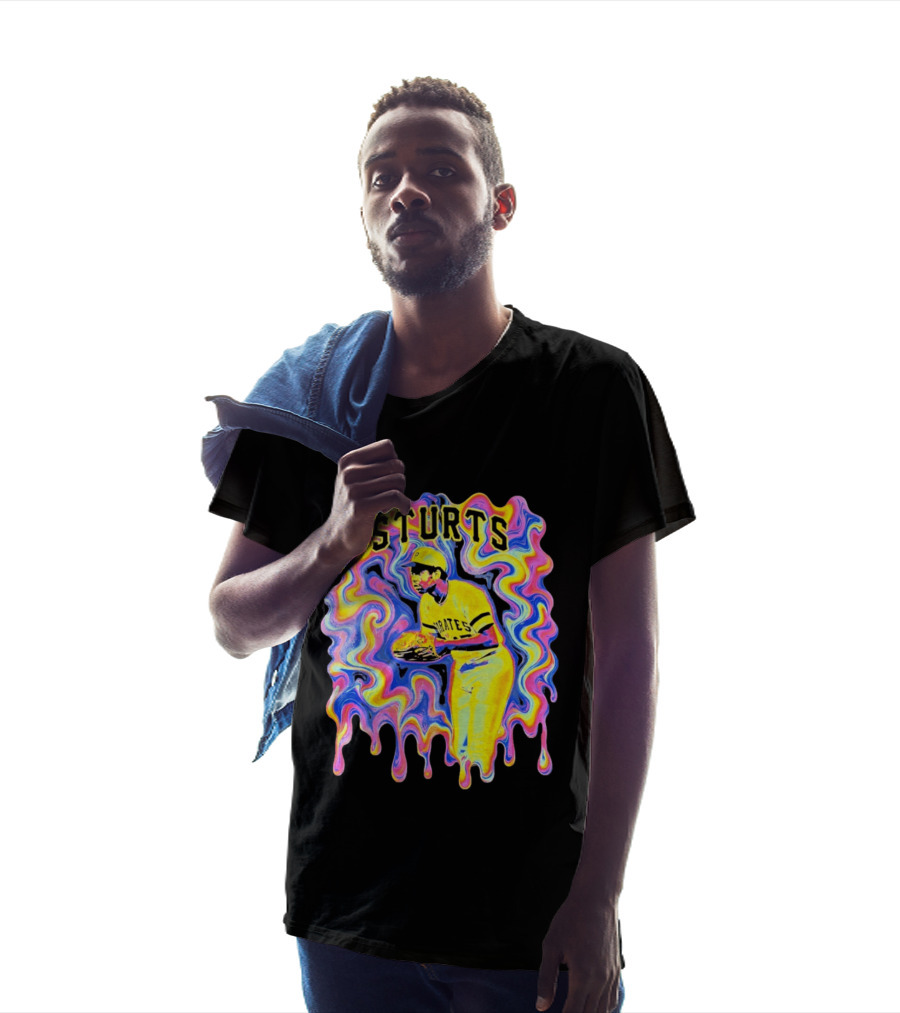 Sturts Willie Stargell Pittsburgh Pirates Psychedelic T-Shirt